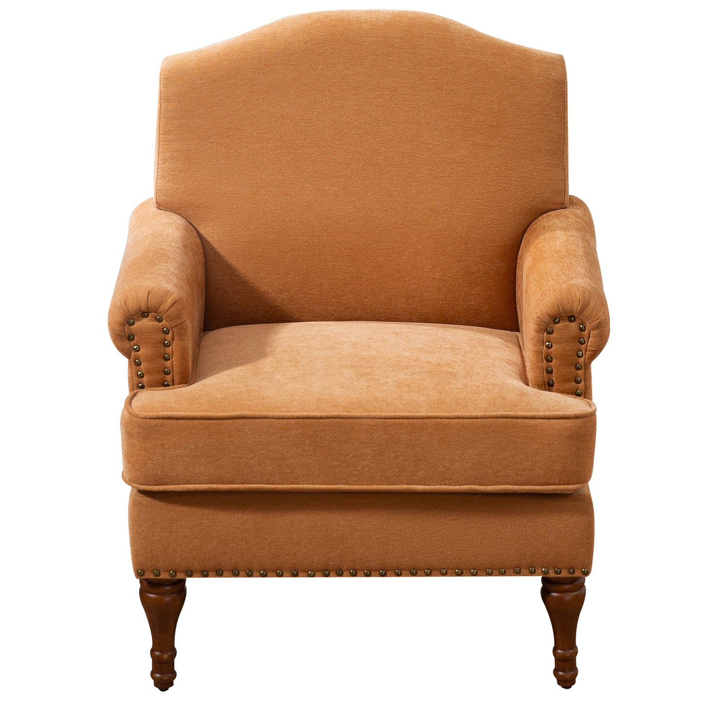 Brown Fabric Home Lounge Chair