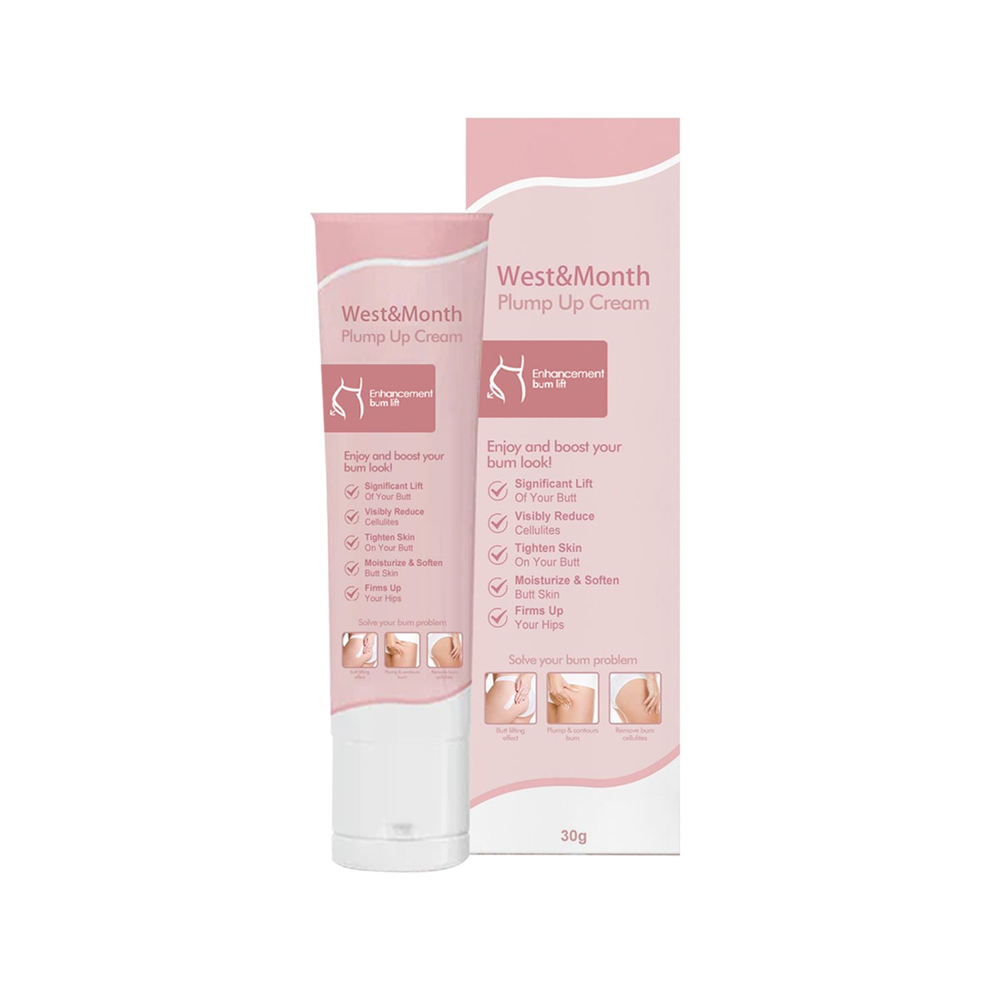 Plump Up Body Cream, Firm Buttocks, Skin, And Lift Buttocks