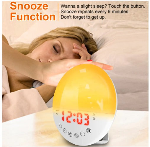 Popular Natural Light Alarm Best Selling Products Halloween Wake Up Light