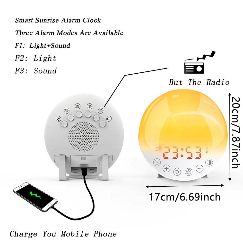 Popular Natural Light Alarm Best Selling Products Halloween Wake Up Light