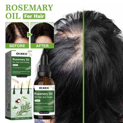 Pure and Natural 1.69fl Oz Organic Rosemary Oil for Hair Growth