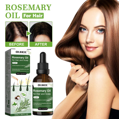 Pure and Natural 1.69fl Oz Organic Rosemary Oil for Hair Growth