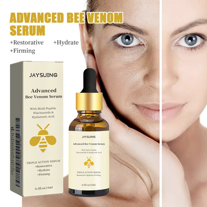 Advanced Bee Venom Serum, Anti-Aging Facial Serum, Face Serum to Help Refine Fine Lines & Wrinkles, Hydrating facial essence