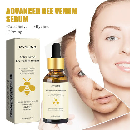 Advanced Bee Venom Serum, Anti-Aging Facial Serum, Face Serum to Help Refine Fine Lines & Wrinkles, Hydrating facial essence