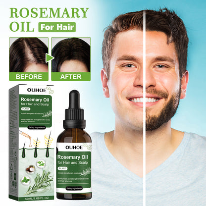 Pure and Natural 1.69fl Oz Organic Rosemary Oil for Hair Growth