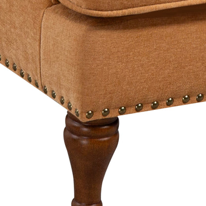 Brown Fabric Home Lounge Chair