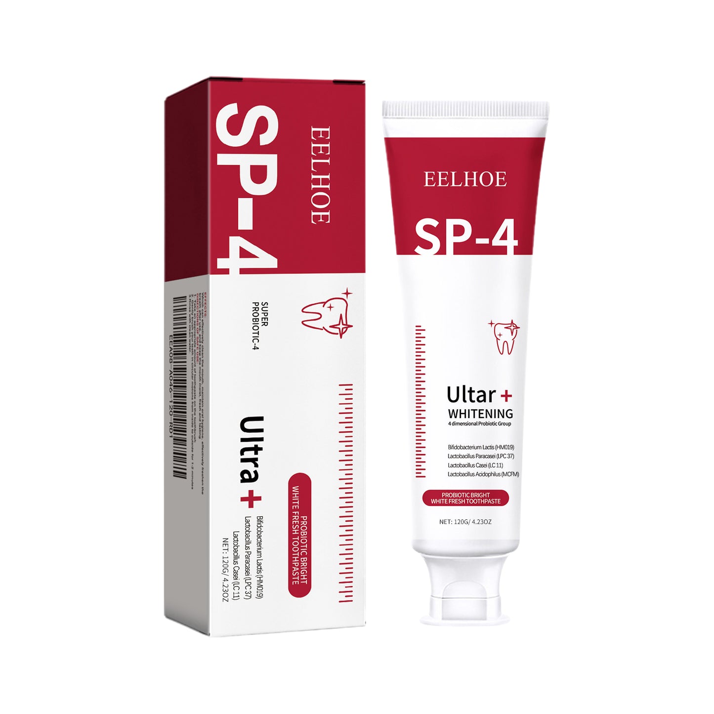 SP-4 Probiotic Whitening Toothpaste, SP-4 Fresh Breath Whitening Toothpaste
