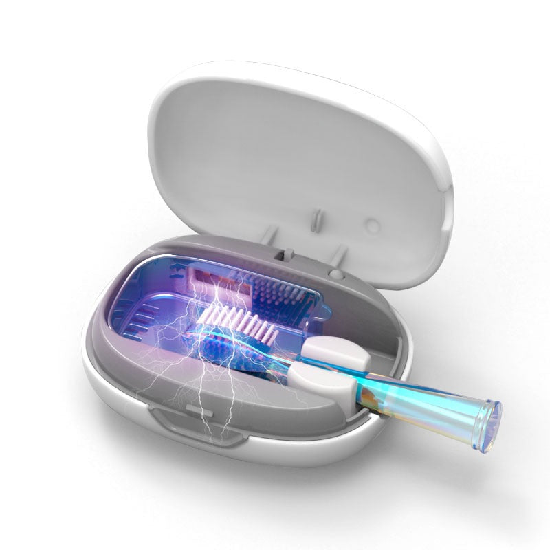 Metohome Smart Portable Hygienic Toothbrush Sanitizer Holder